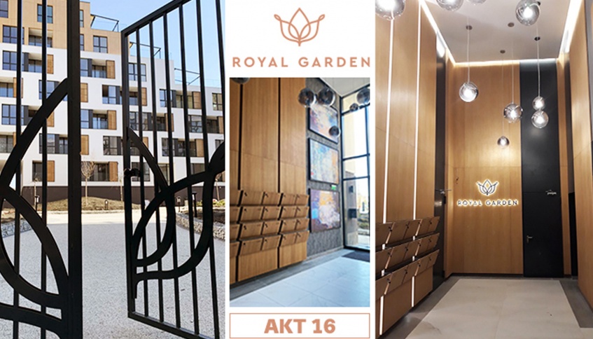 RESIDENTIAL PARK ROYAL GARDEN HAS RECEIVED THE OCCUPATION PERMIT